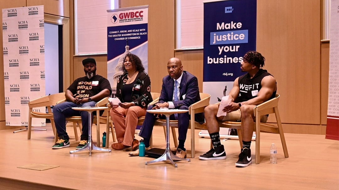 Panelists at Talent Beyond Barriers: A Business Exchange on Second Chance Hiring