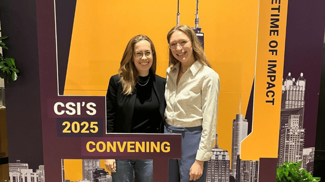 RBIJ's Maggie O'Donnell and Morgan Southers at CSI 2025 Convening